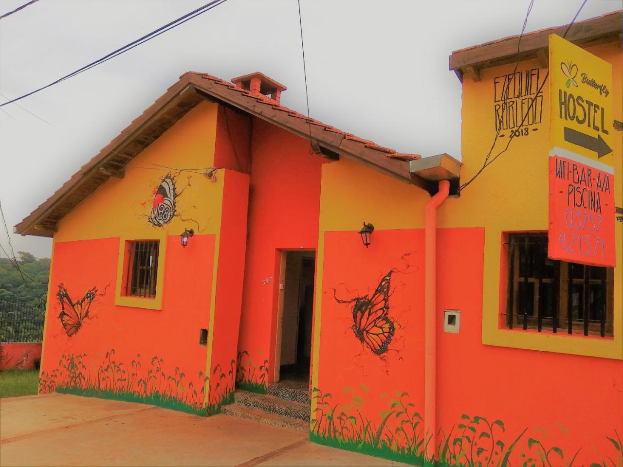 Butterfly Hostel Puerto Iguazú Exterior foto