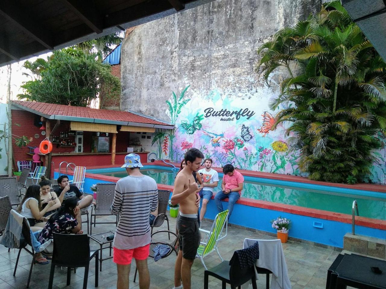 Butterfly Hostel Puerto Iguazú Exterior foto